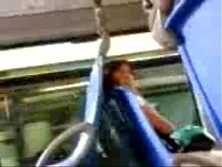 Putz flashing to exciting woman in the awtobus