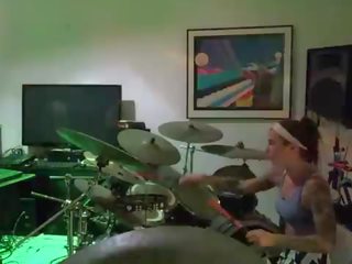 Felicity feline drums ja jams koos sõbrad taga a stseenid